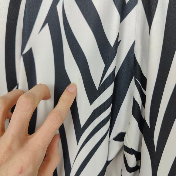 Adidas Roland Garros Y-3 Leggings Womens Small‎ Zebra Print Yoji Yamamoto Tennis - Picture 3 of 8